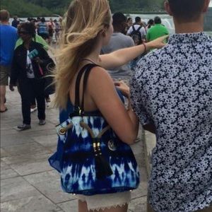 Marina Michael Kors Tye-dye tote